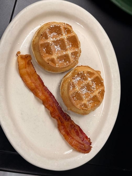 Kids Mini Waffles.