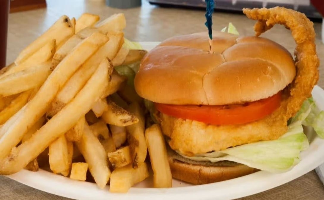 Kids Fish Sandwich.