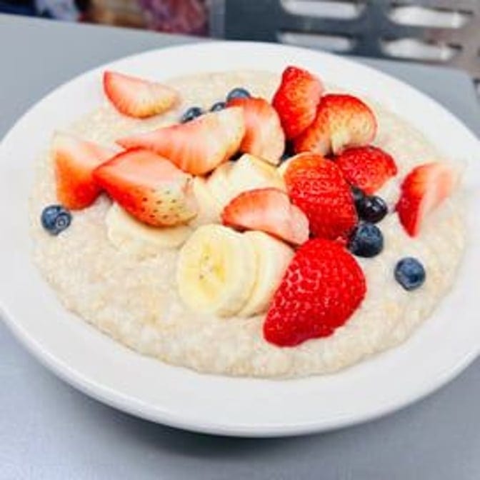 Oatmeal & Fruit.