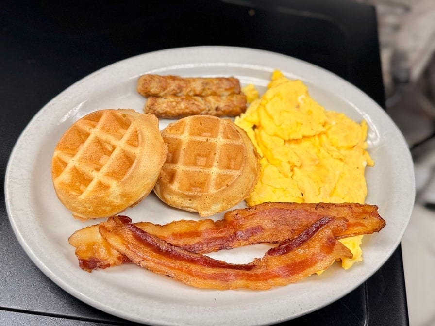 Waffle Platter.