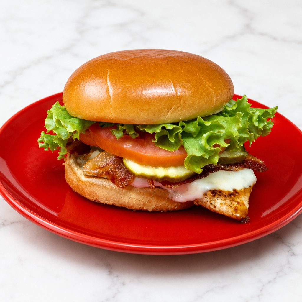 Grilled Cajun Chicken Sandwich.