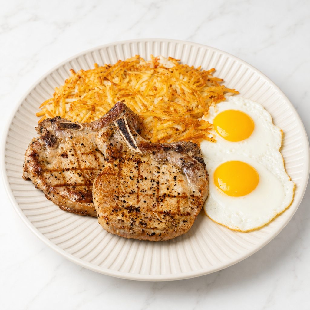 Two Pork Chops.