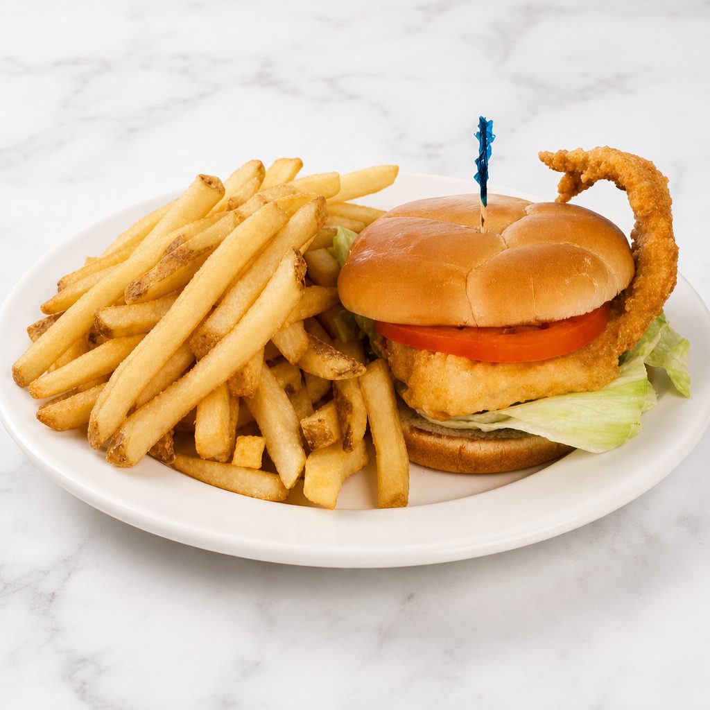 Kids Fish Sandwich.