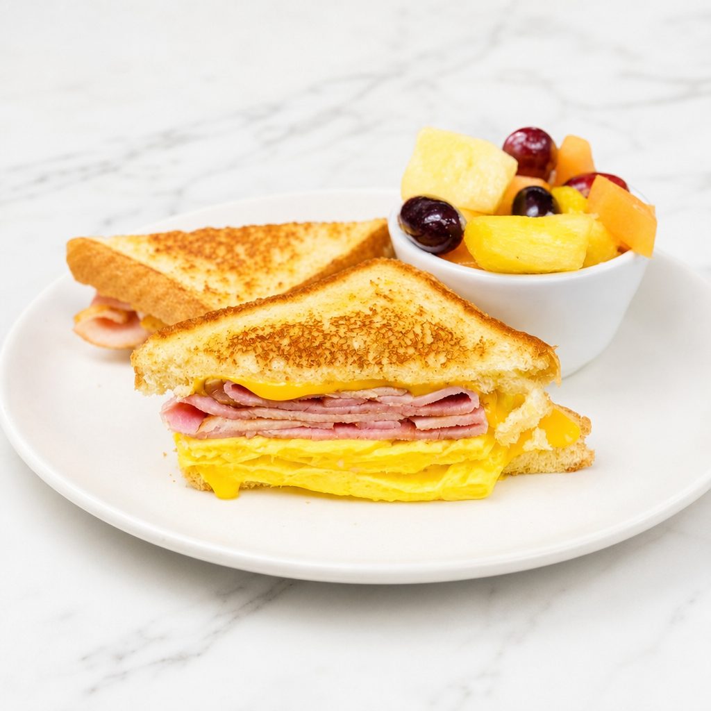 Texas Breakfast Sandwich.