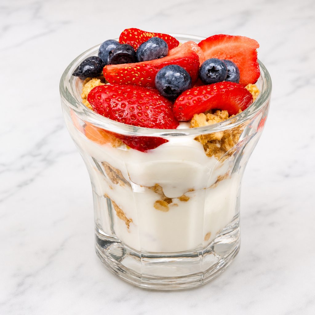 Yogurt & Granola Parfait.