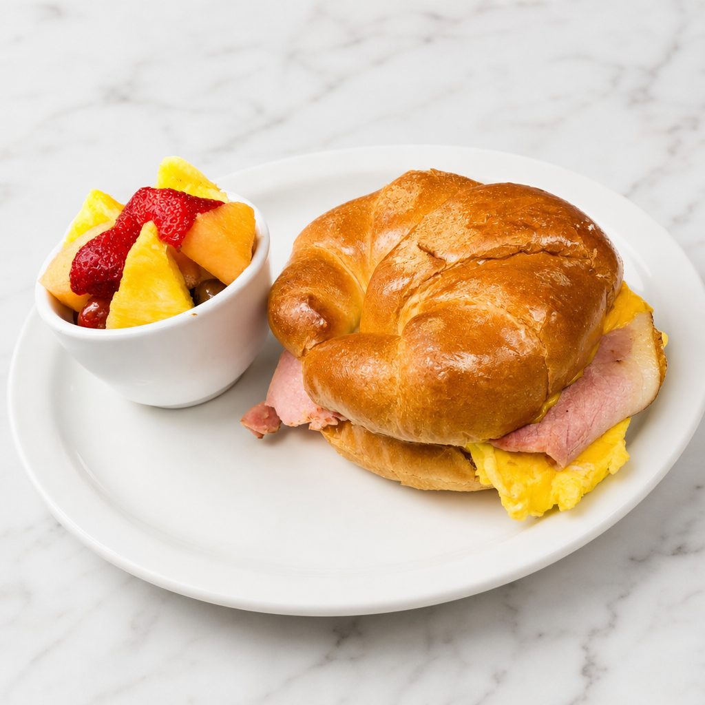 Breakfast Croissant.