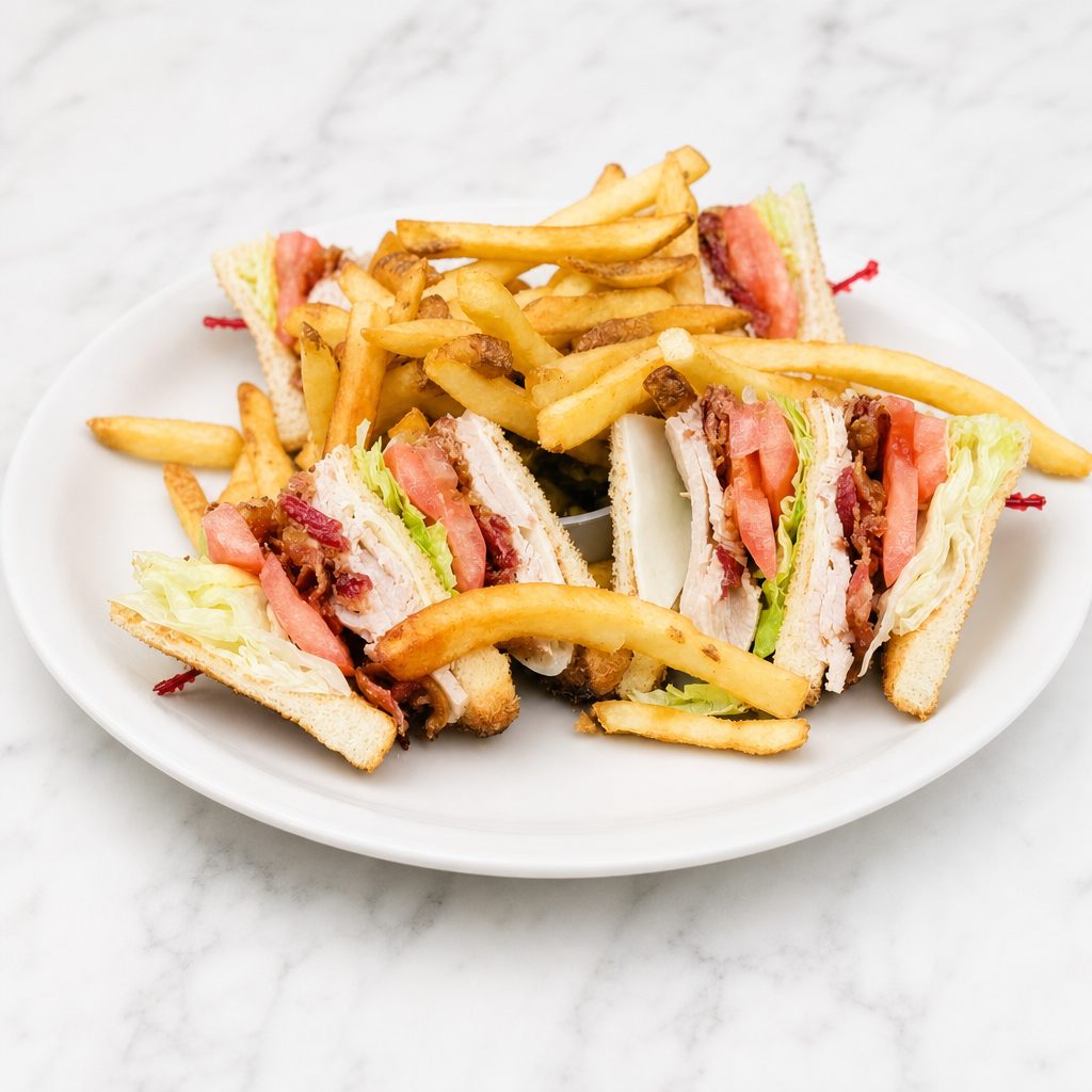 Turkey, Bacon & Cheese Club.